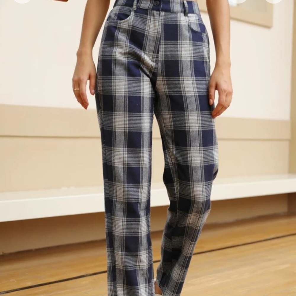 Plaid pants